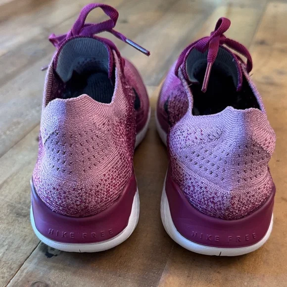 Nike Women's Berry purple and Black Sneakers free run. EUC 7.5 - Picture 4 of 8